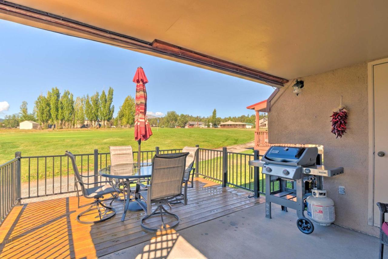 Bright Ruidoso Condo With Deck And Golf Course Views! エクステリア 写真